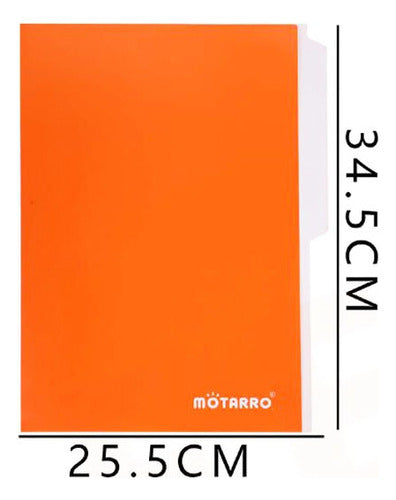 Carpeta Cartulina Pigmentada 25.5x34.5 Cm Pack 5 Un