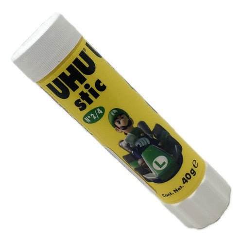 Adhesivo En Barra Uhu Stic 40 Gr Mario Bros