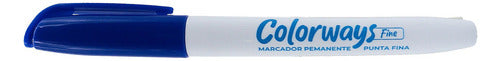 Marcador Permanente Punta Fina Colorways