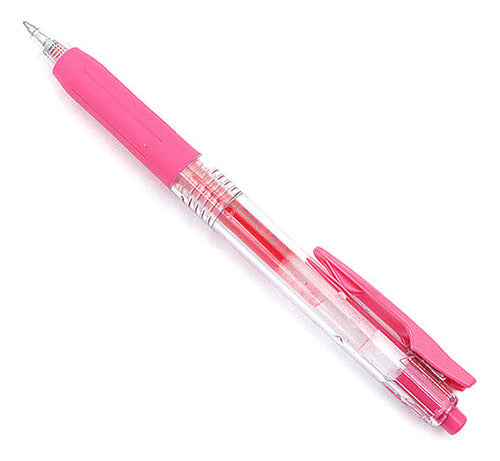Lápiz Roller Retráctil Tinta Gel Colores Sarasa 0.7mm Zebra