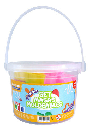 Set De Masas Con Moldes En Pote