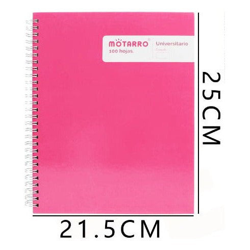 Cuaderno Universitario Croquis Tapa Extra Dura Liso 100 Hj