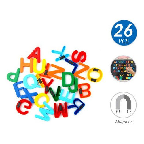 Letras Mayúsculas Magnéticas De Plastico