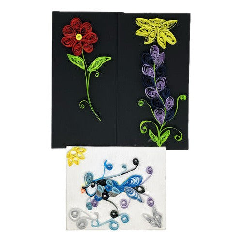 Set 100 Tiras De Papel Filigrana 10 Colores
