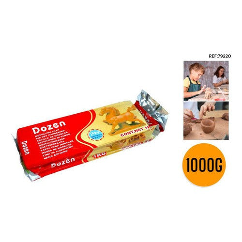 Masa Para Modelar Terracota 1 Kg