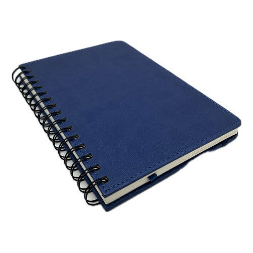 Libreta De Notas Anillada A5 Con Elástico