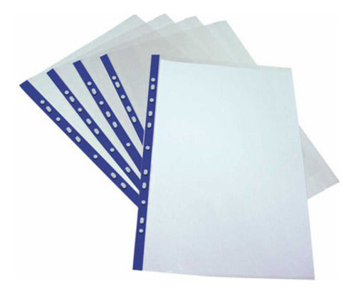 Fundas Plásticas Resistentes Archivador Carta 10 Un