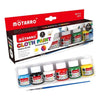 Set De Pintura Para Tela 6 Col 25 Ml