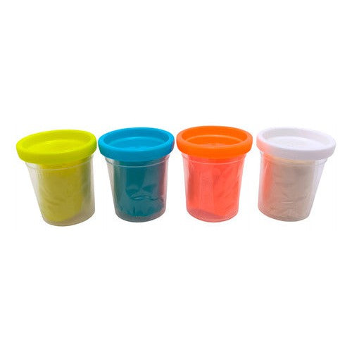 Masa Para Modelar 4 Colores 50 Gr Cada Uno