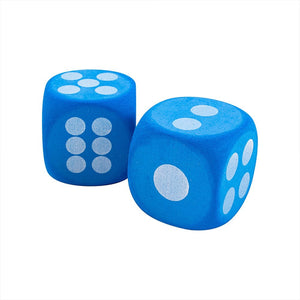Dados De Goma Eva 2 Un