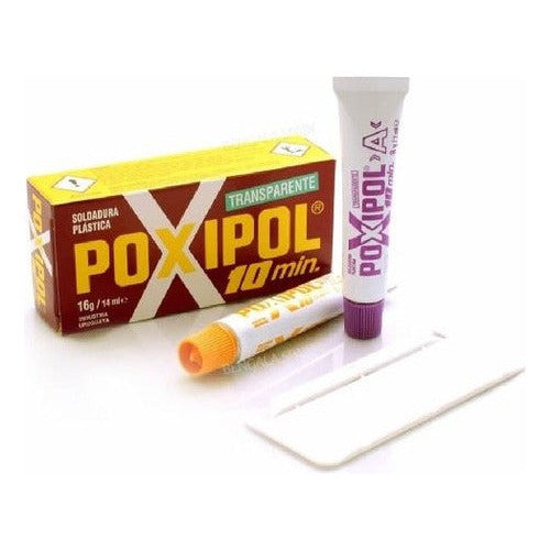Pegamento Líquido Poxipol Color Transparente De 16g