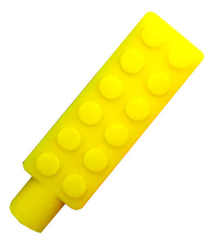 Mordedor Sensorial Para Lápiz Silicona Libre De Bpa