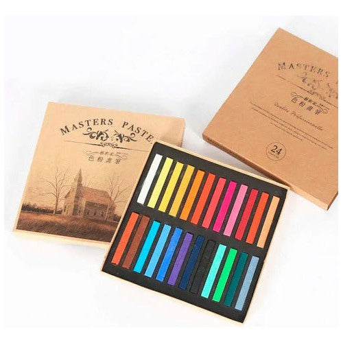 Barras Pastel Seco 24 Colores