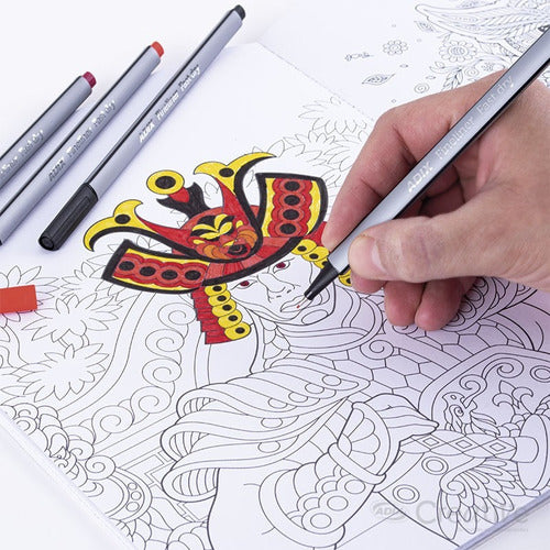 Libro Para Pintar Mandalas Azul Creative