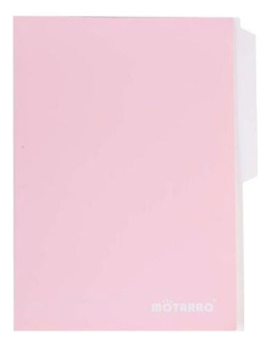 Carpeta Cartulina Pigmentada 25.5x34.5 Cm Pack 5 Un