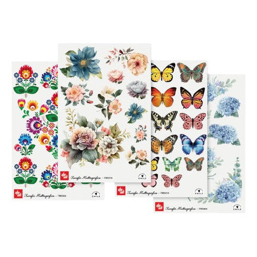 Lámina Transfer Multisuperficie Manualidades