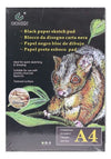 Block Dibujo Hoja Negra 25 Hojas