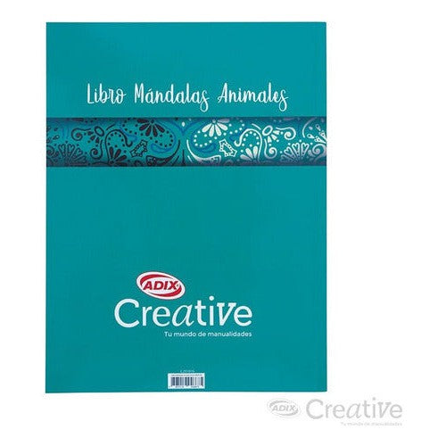 Libro Para Pintar Mandalas Animal Creative