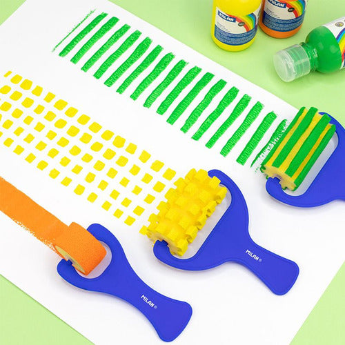 Rodillo De Esponja Liso Manualidades 2,5 Cm