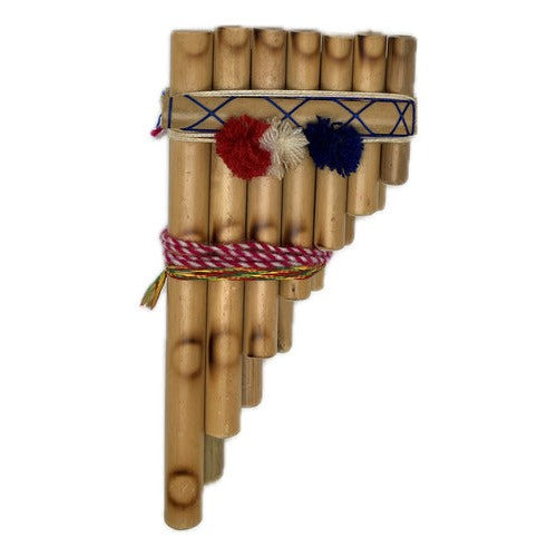 Instrumento Musical Viento Zampoña 13 Notas Escolar