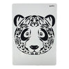 Plantilla Flexible Stencil Diseño Cara De Panda