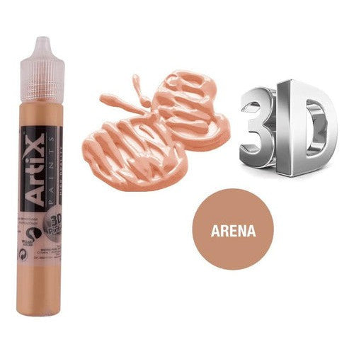 Pintura Relieve 3d Brillante 30 Ml