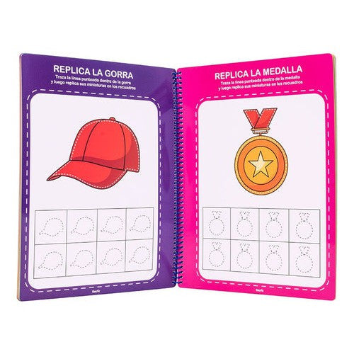 Libro Didactico Grafomotricidad Aprende A Usar El Lápiz