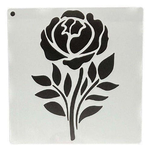 Plantilla Flexible Stencil Diseño Primavera