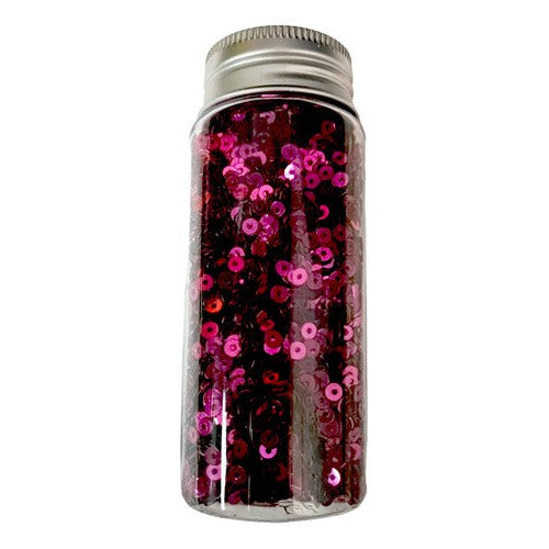 Lentejuelas Redondas En Frasco 3 Mm Manualidades 30gr