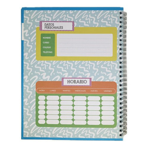 Cuaderno Universitario Croquis Tapa Extra Dura Liso 100 Hj
