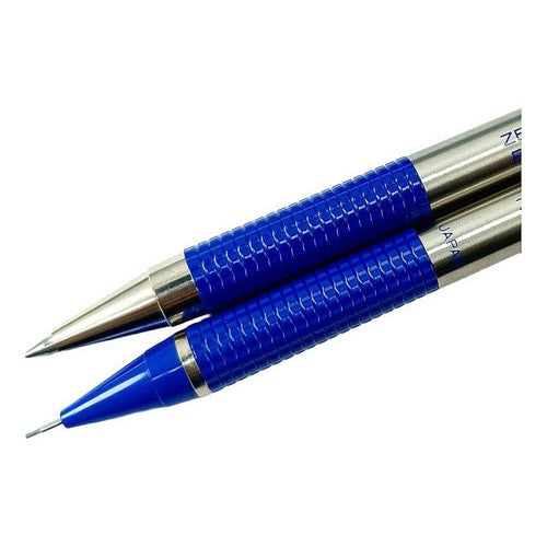 Juego Bolígrafo 0,7 Mm Tinta Color Azul Y Portaminas Zebra