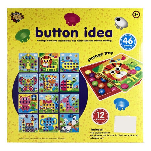 Puzzle Botón Motricidad Fina