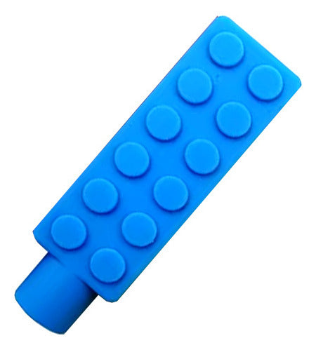 Mordedor Sensorial Para Lápiz Silicona Libre De Bpa