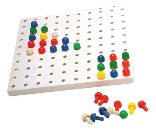 Base Con Pivotes Y Cordones Para Enlazar