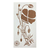 Plantilla Stencil 12x23 Cm Flores 3