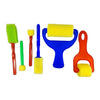 Kit Brochas Esponja Para Pintar 6 Un