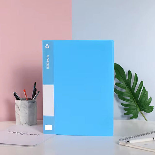 Carpeta Plástica A4 40 Fundas