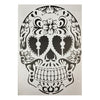Plantilla Stencil 21x29 Cm Diseño Calavera