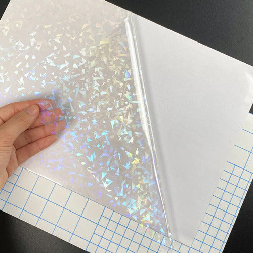 Laminado Autoadhesivo Holográfico 216x279 Mm 20 Hojas