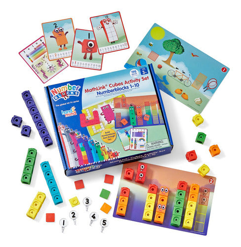 Mathlink Numberblocks Cubos De Matemáticas Educativos 198 Piezas