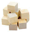 Cubos De Madera 2 Cm Natural 12 Un