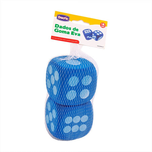 Dados De Goma Eva 2 Un