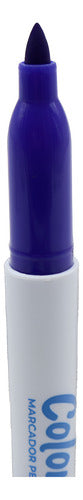 Marcador Permanente Punta Fina Colorways