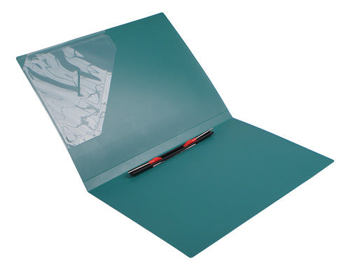 Carpeta Plástica Oficio Con Gusano Datazone