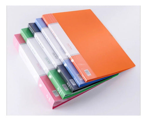 Carpeta Plástica A4 40 Fundas