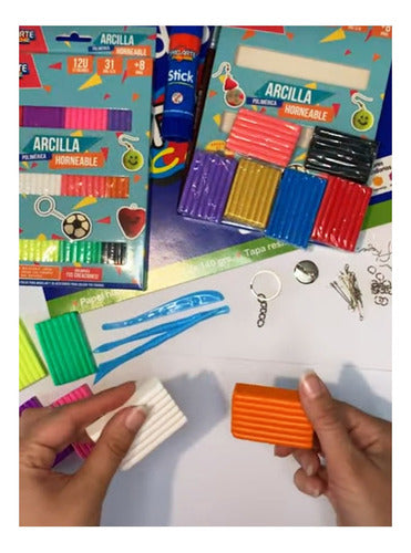 Arcilla Polimérica Horneable 6 Colores