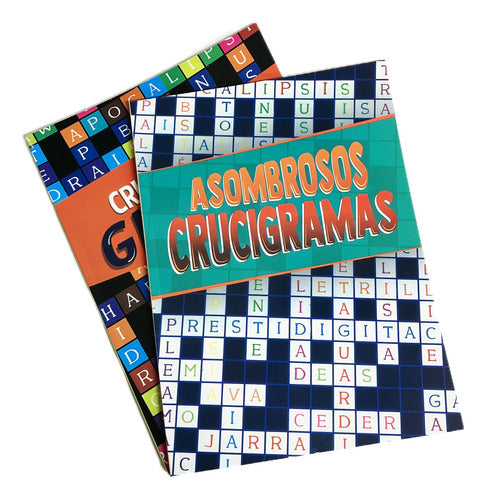 Libro Crucigramas Formato Grande