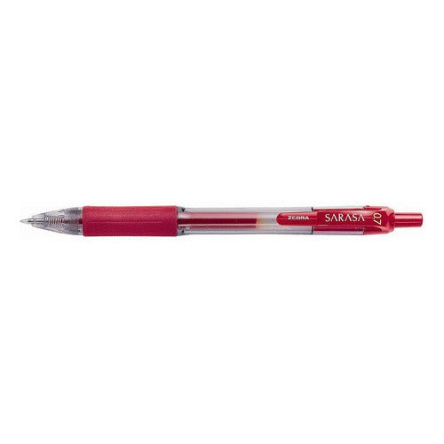 Lápiz Roller Retráctil Tinta Gel Sarasa 0.7mm Zebra