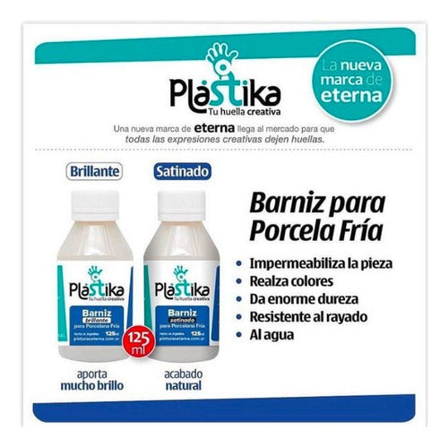 Barniz Brillante Porcelana Fria 125 Ml Eterna