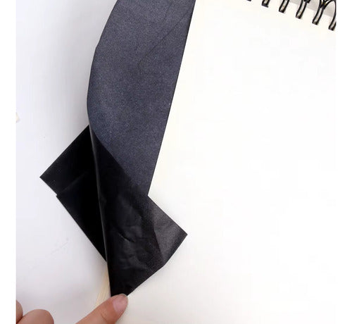 Papel Calco Negro 10 Hojas
